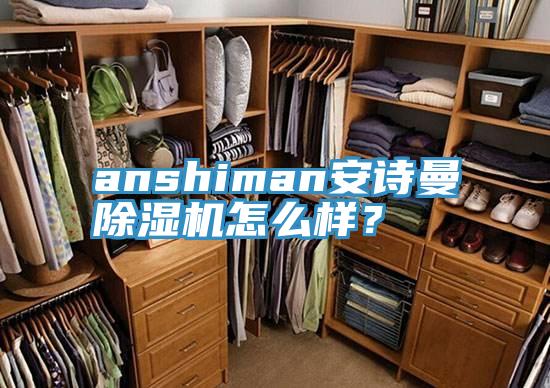 anshiman安詩曼除濕機怎么樣？