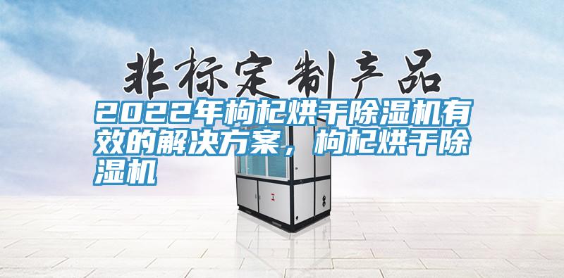 2022年枸杞烘干除濕機有效的解決方案，枸杞烘干除濕機