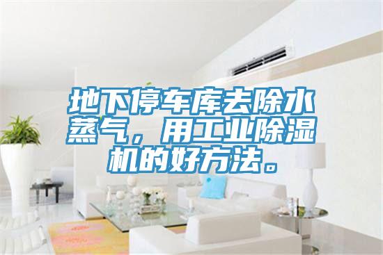 地下停車庫去除水蒸氣，用工業(yè)除濕機(jī)的好方法。