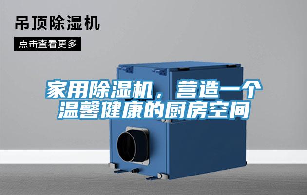 家用除濕機，營造一個溫馨健康的廚房空間