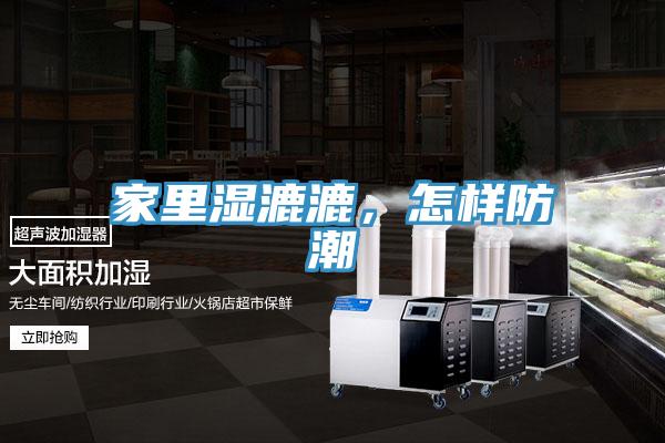 家里濕漉漉，怎樣防潮