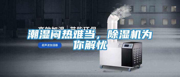 潮濕悶熱難當(dāng)，除濕機(jī)為你解憂