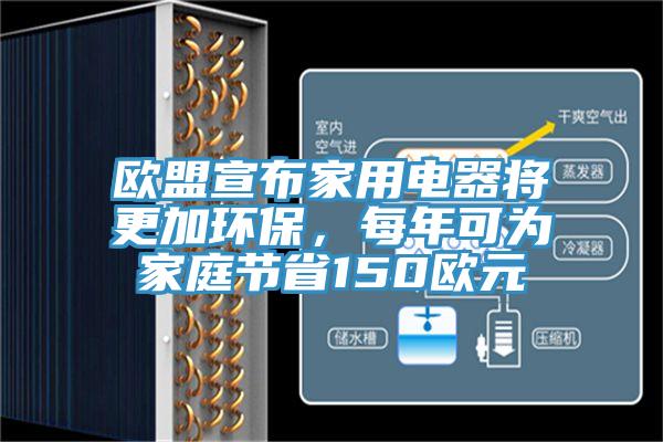 歐盟宣布家用電器將更加環(huán)保，每年可為家庭節(jié)省150歐元