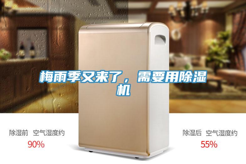 梅雨季又來了，需要用除濕機