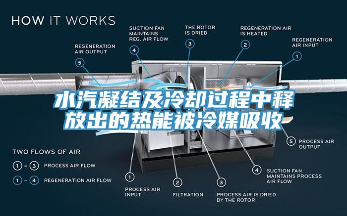 水汽凝結(jié)及冷卻過(guò)程中釋放出的熱能被冷媒吸收