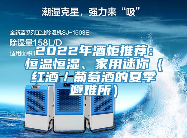 2022年酒柜推薦：恒溫恒濕、家用迷你（紅酒／葡萄酒的夏季避難所）