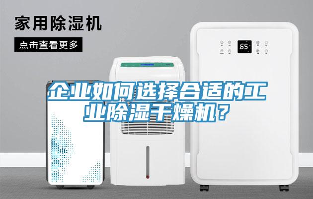 企業(yè)如何選擇合適的工業(yè)除濕干燥機(jī)？
