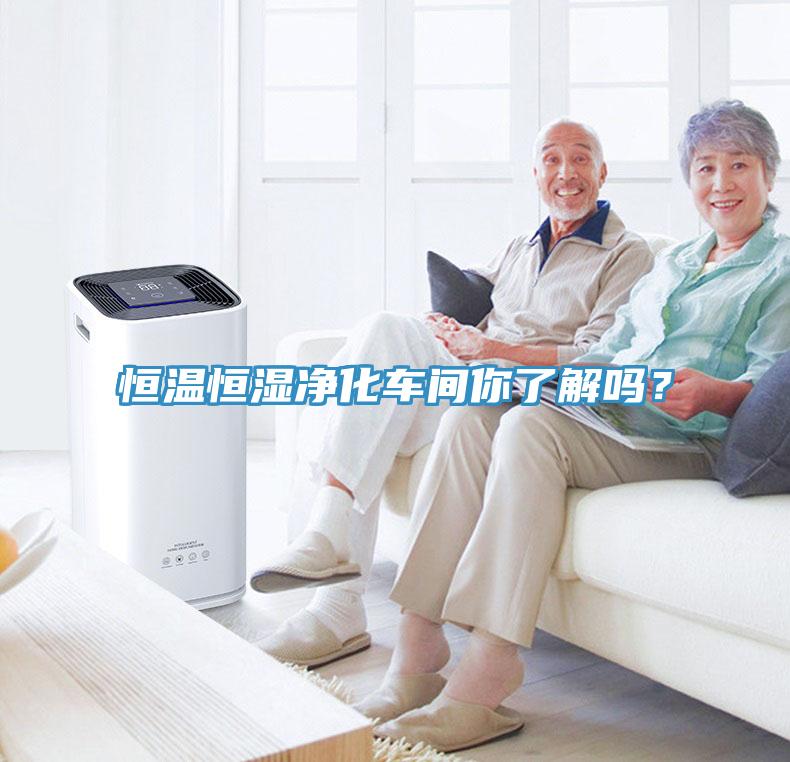 恒溫恒濕凈化車間你了解嗎？