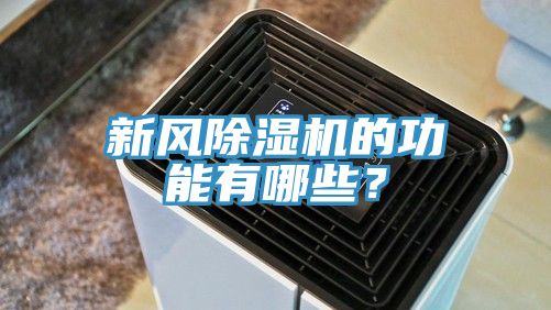 新風(fēng)除濕機的功能有哪些？