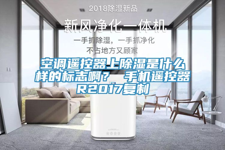 空調遙控器上除濕是什么樣的標志啊？ 手機遙控器R2017復制