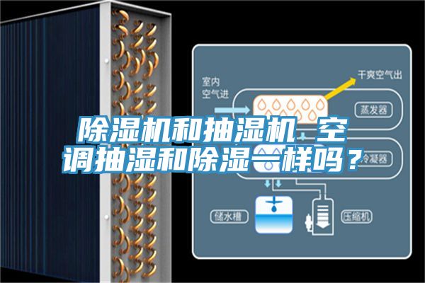 除濕機和抽濕機 空調(diào)抽濕和除濕一樣嗎？