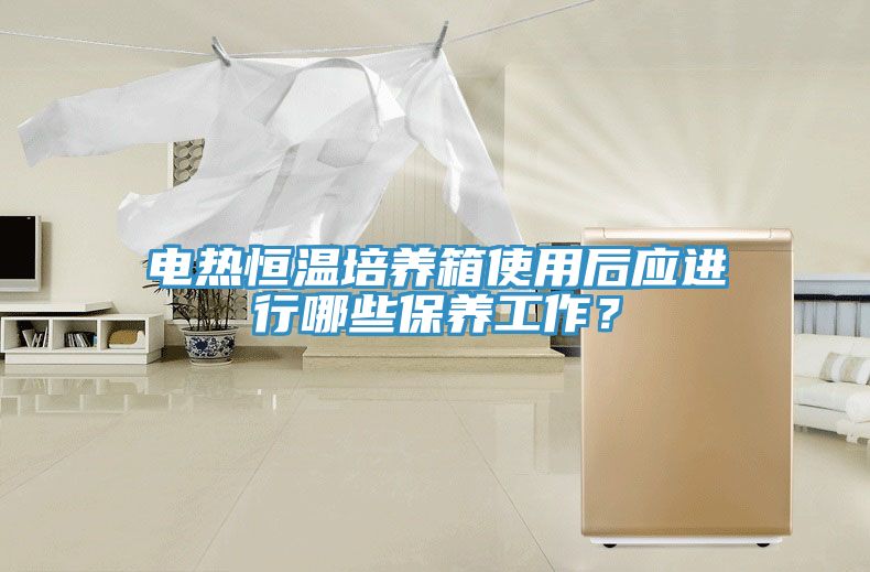 電熱恒溫培養(yǎng)箱使用后應(yīng)進行哪些保養(yǎng)工作？